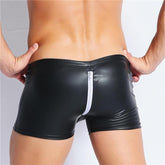Latex Zip Fetish Boxers
